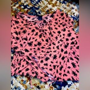 Little pink dress short flowy